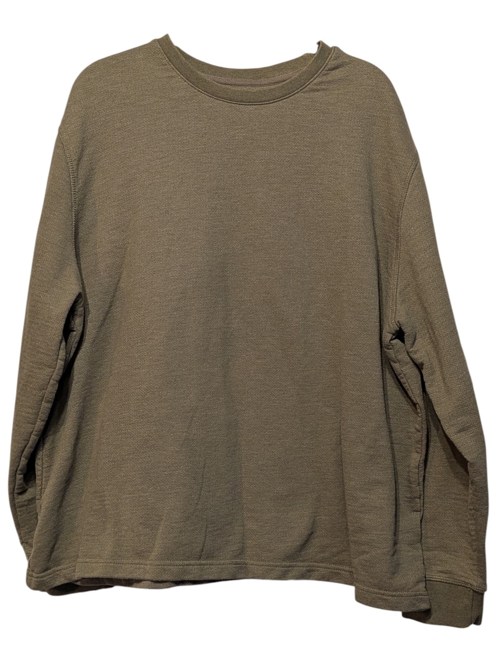 Orvis Men's Crewneck Sweater in Olive